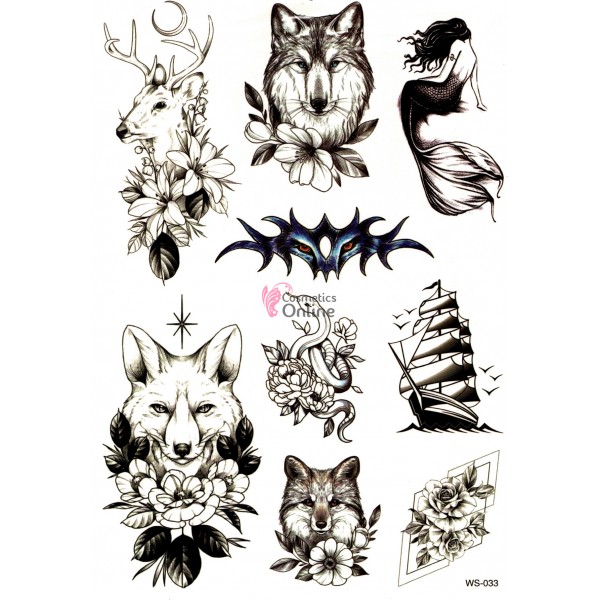 Tatuaje temporare pentru corp HENNA HB 904